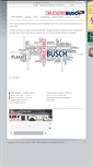 Mobile Screenshot of druckerei-busch.de